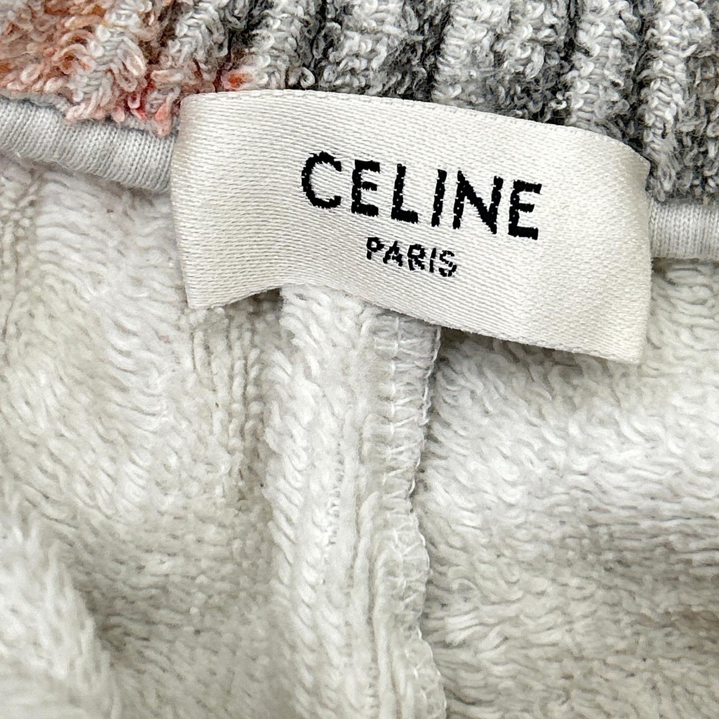 CELINE セリーヌ 24ss　ホワイト 2Z709727Y.14MO テリーコットン ショーツ ボトムス