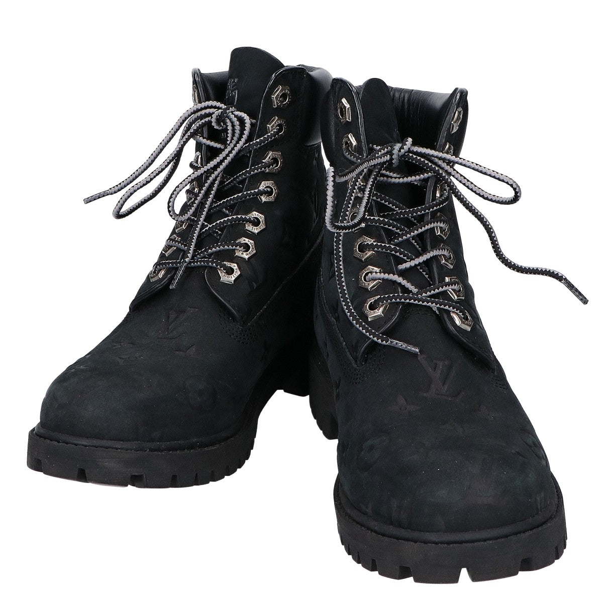 LOUIS VUITTON x Timberland [2024] 6-IN monogram embossed leather 6-inch ankle boots
