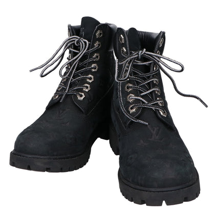 LOUIS VUITTON x Timberland [2024] 6-IN monogram embossed leather 6-inch ankle boots
