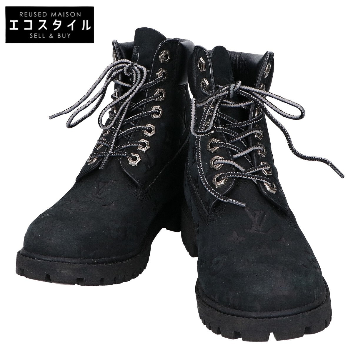 LOUIS VUITTON x Timberland [2024] 6-IN monogram embossed leather 6-inch ankle boots