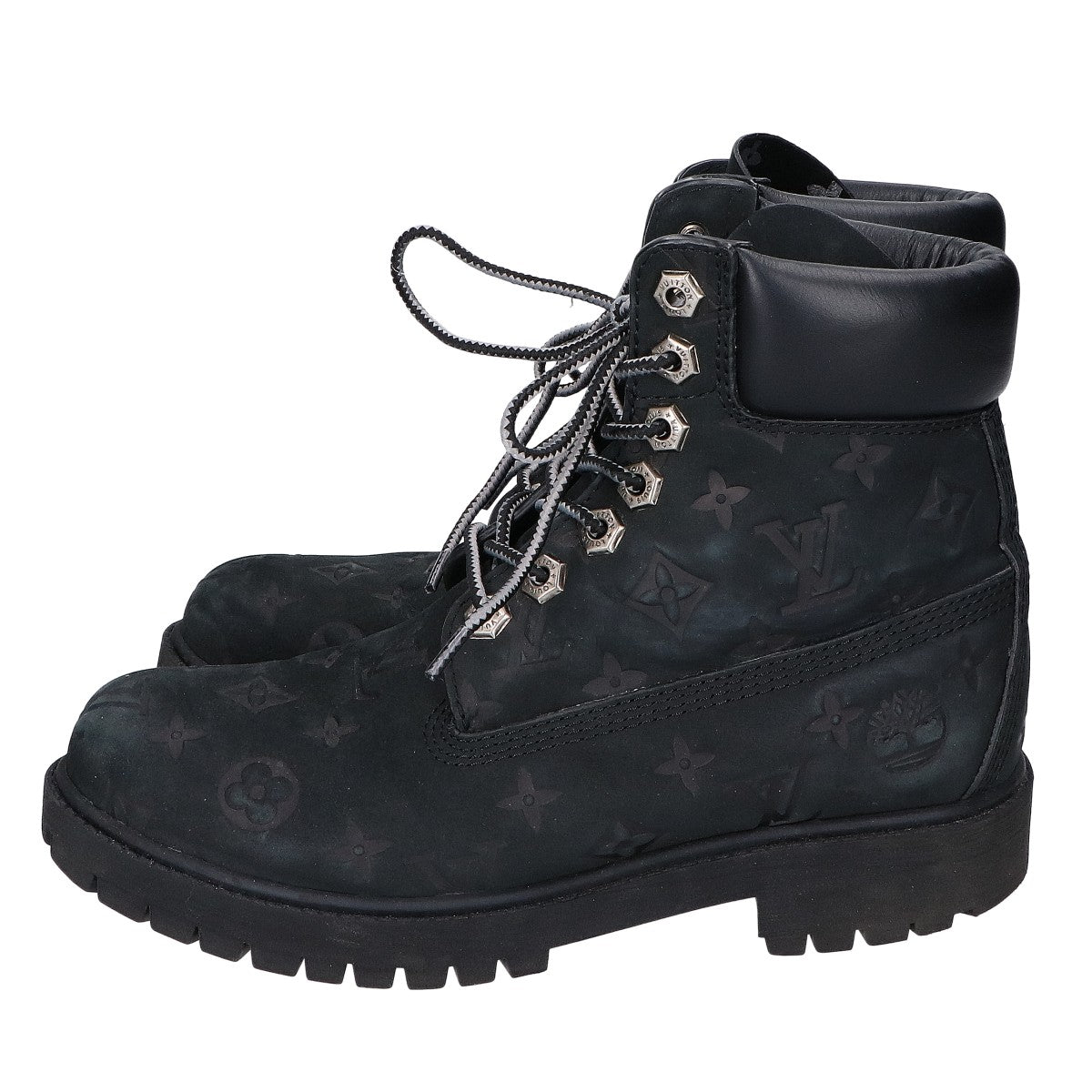 LOUIS VUITTON x Timberland [2024] 6-IN monogram embossed leather 6-inch ankle boots
