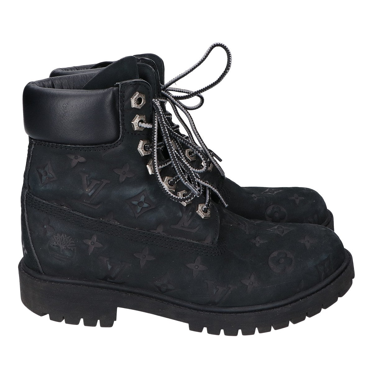 LOUIS VUITTON x Timberland [2024] 6-IN monogram embossed leather 6-inch ankle boots