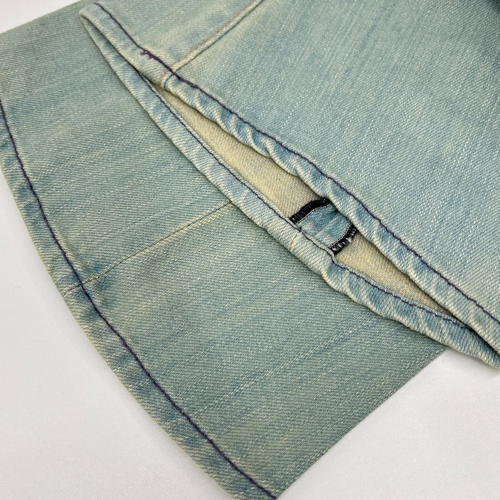 LEVI'S RED リーバイスレッド ブルー 立体デニム ボトムス