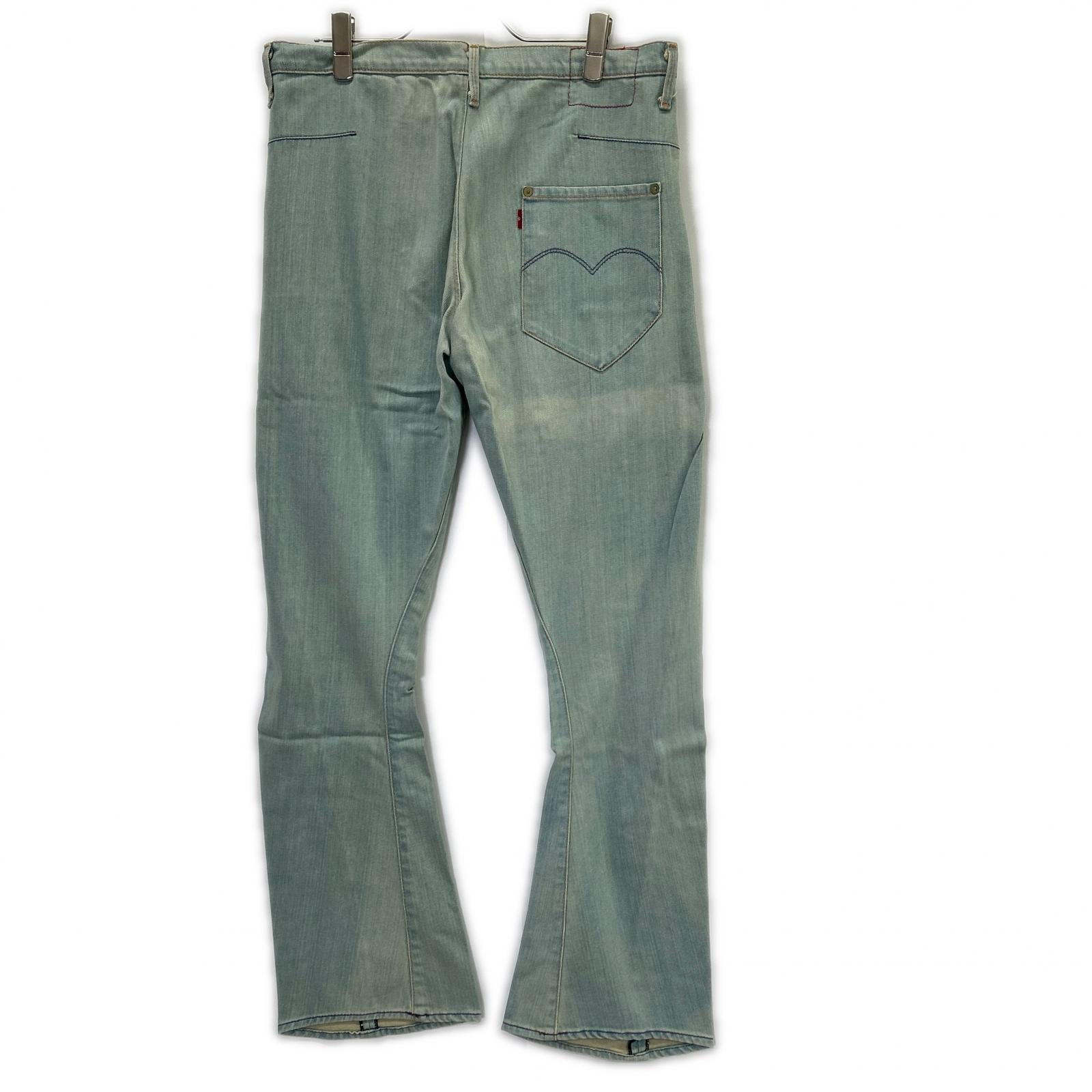 LEVI'S RED リーバイスレッド ブルー 立体デニム ボトムス