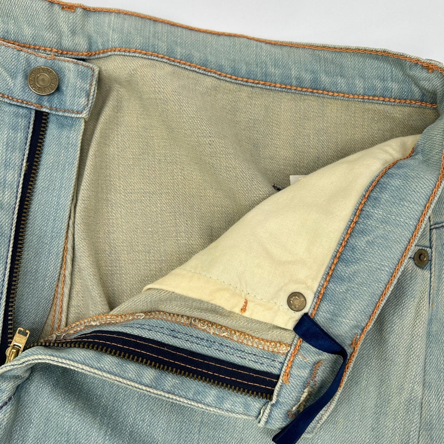 LEVI'S RED リーバイスレッド ブルー 立体デニム ボトムス