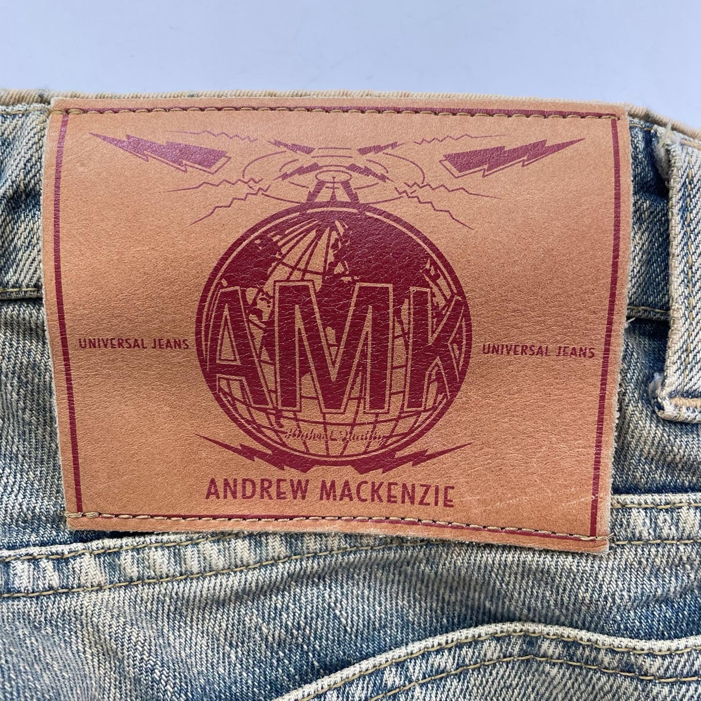 ANDREW MACKENZIE アンドリューマッケンジー ダメージデニム ボトムス