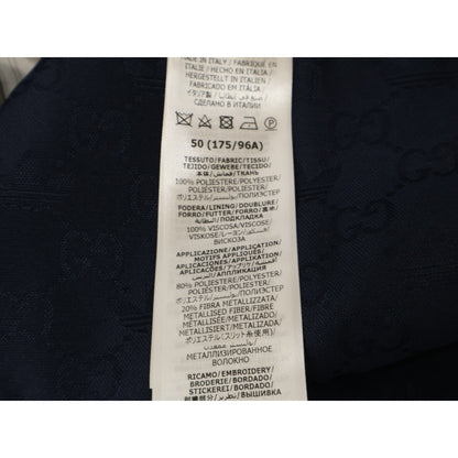 GUCCI グッチ ｘadidas アディダス【国内正規】720968 トレフォイル ジャガード テーラードジャケット ジャケット