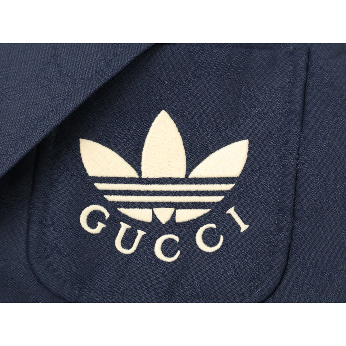 GUCCI グッチ ｘadidas アディダス【国内正規】720968 トレフォイル ジャガード テーラードジャケット ジャケット