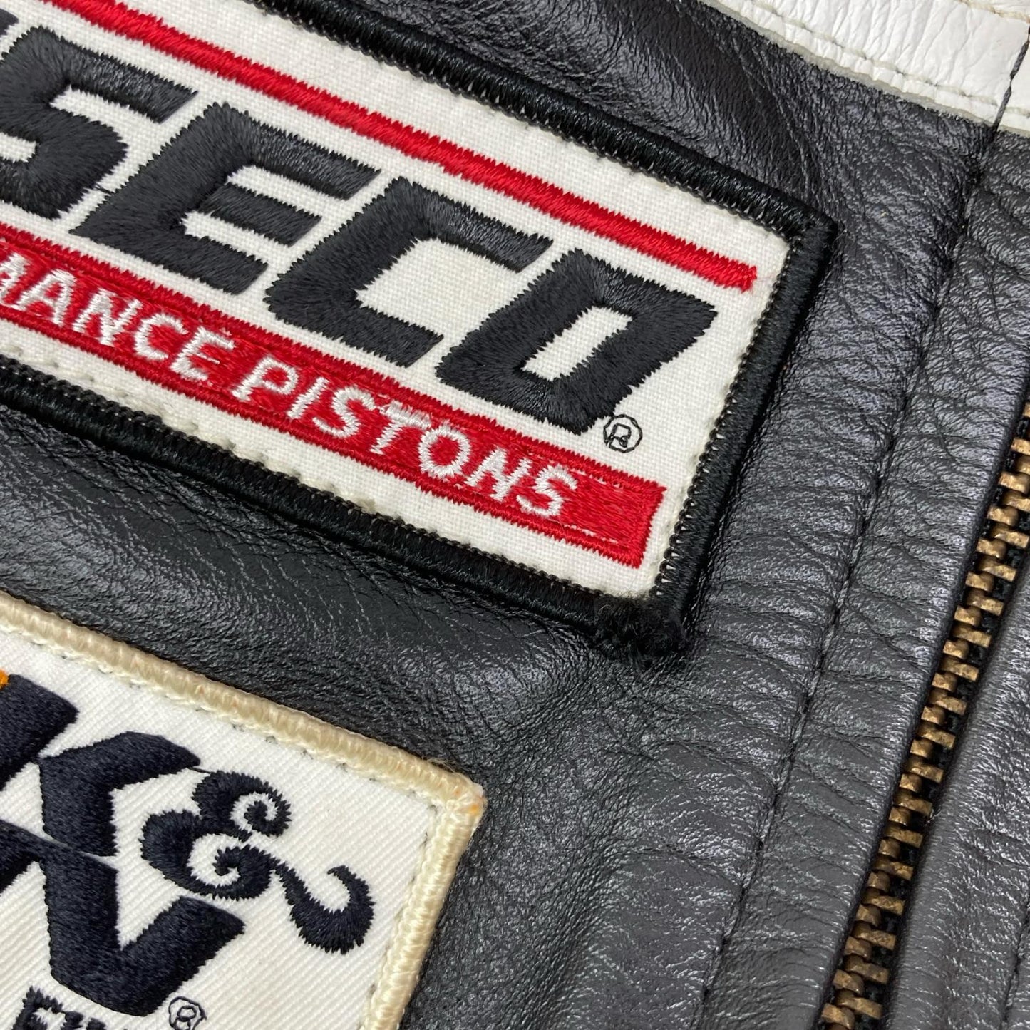 VANSON バンソン パッチ シングルライダースジャケット ジャケット