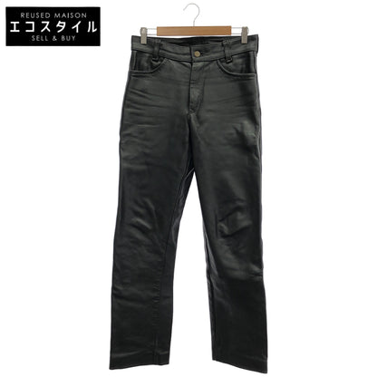 VANSON black leather pants bottoms