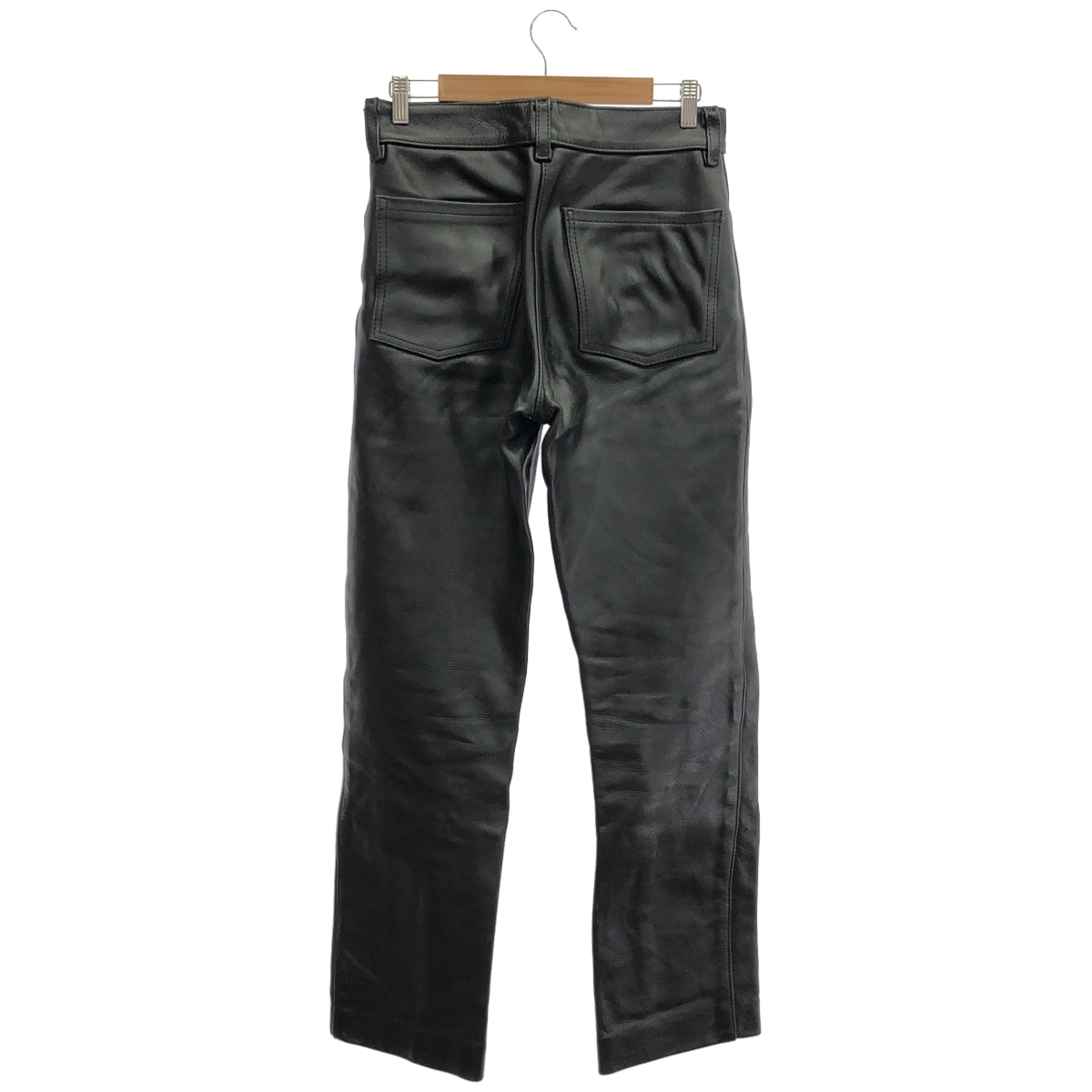 VANSON black leather pants bottoms