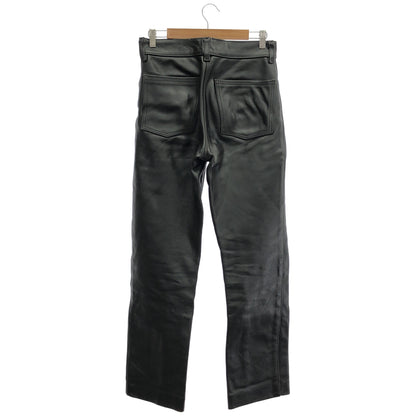 VANSON black leather pants bottoms