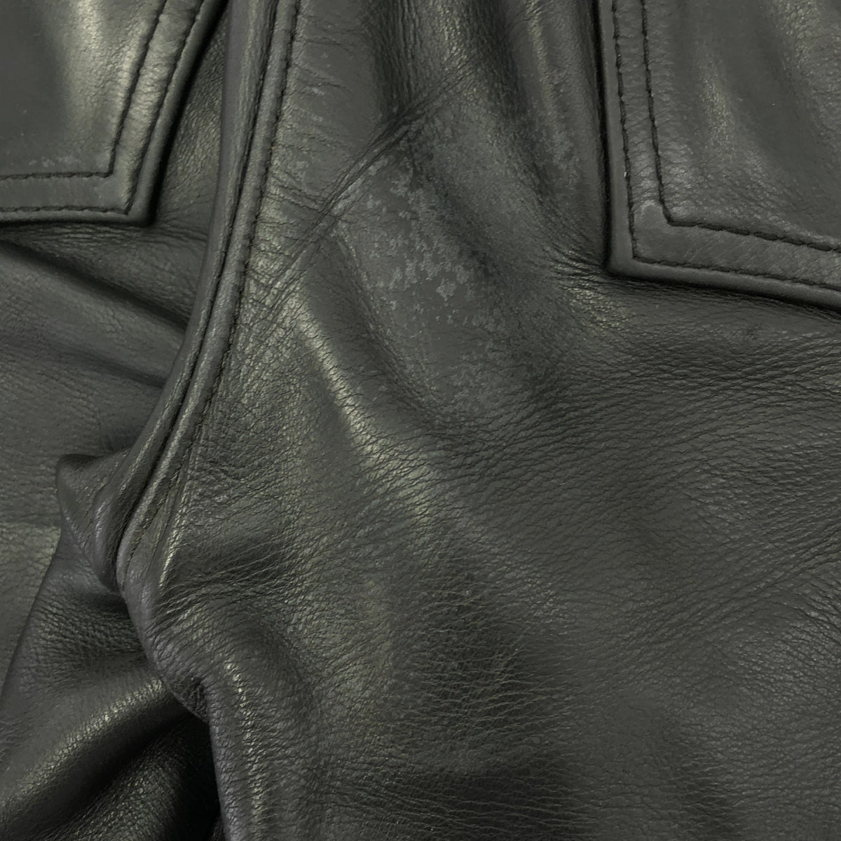 VANSON black leather pants bottoms