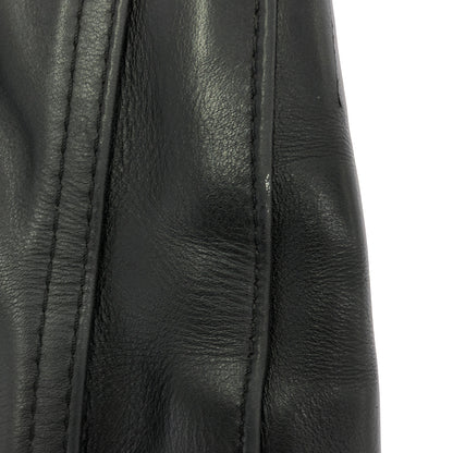VANSON black leather pants bottoms