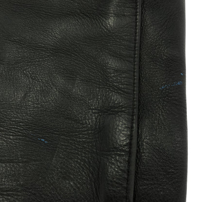 VANSON black leather pants bottoms