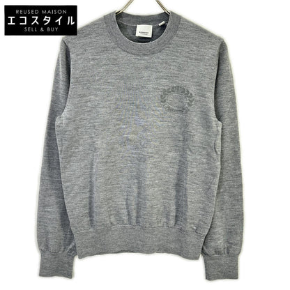 BURBERRY バーバリー 8063634 グレー オークリーフクレスト ニット トップス