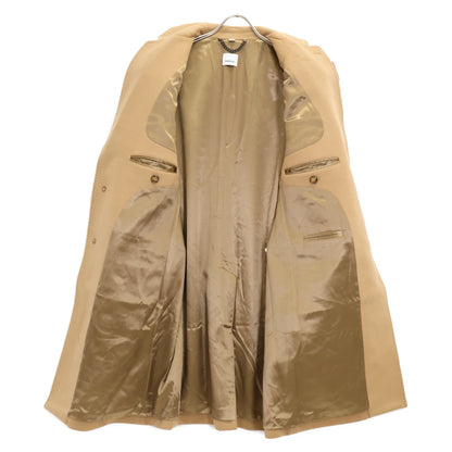 BURBERRY バーバリー 【美品/国内正規】8058261 カシミヤ混ウール ノッチドラペル チェスター コート