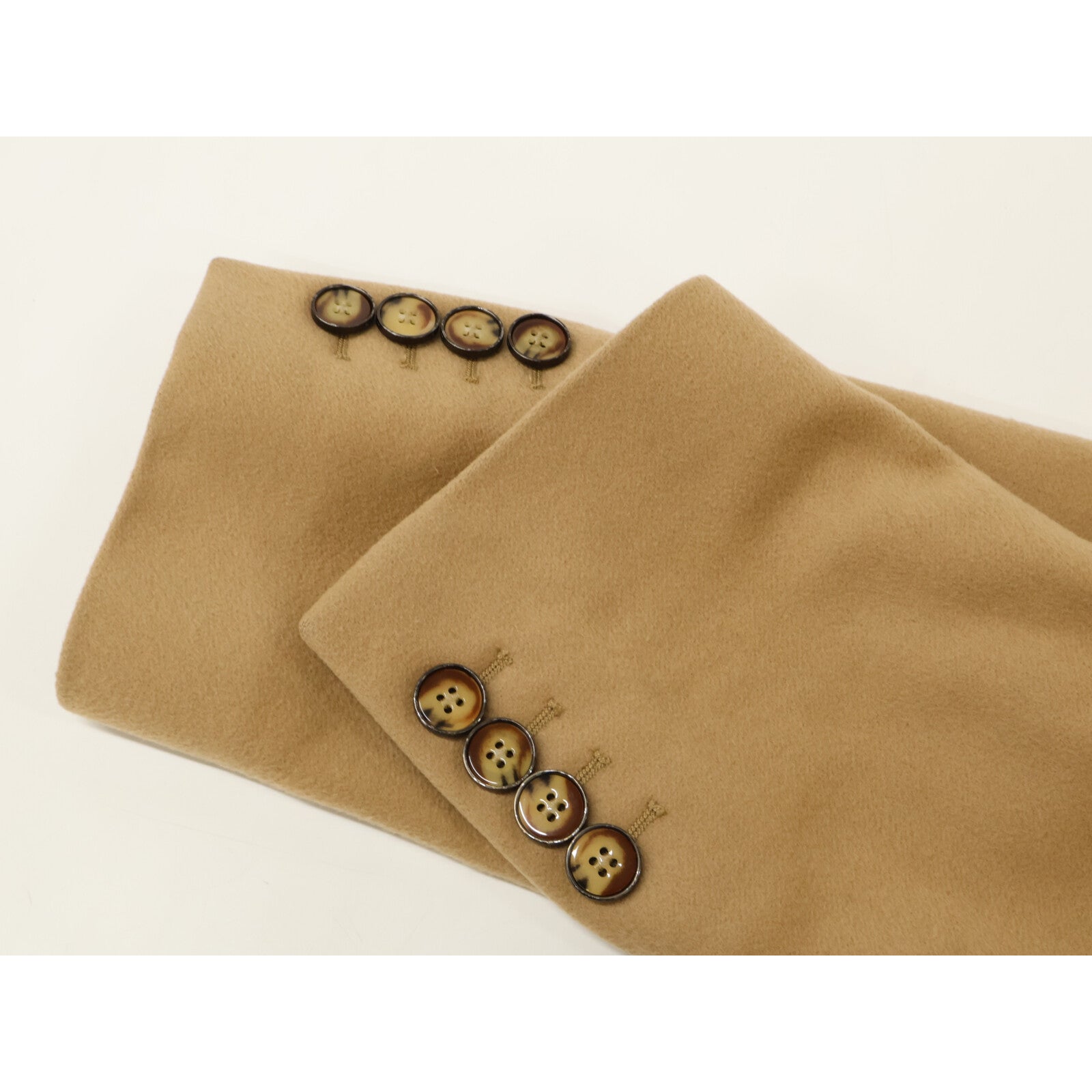 BURBERRY バーバリー 【美品/国内正規】8058261 カシミヤ混ウール ノッチドラペル チェスター コート