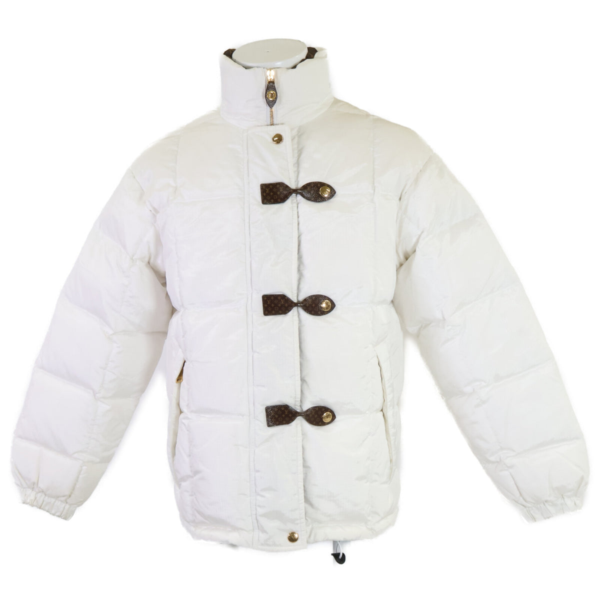LOUIS VUITTON Officially distributed in Japan, 2023 model 1AF474/RM232W RD7 FPOW30 Monogram Accent Pillow down jacket