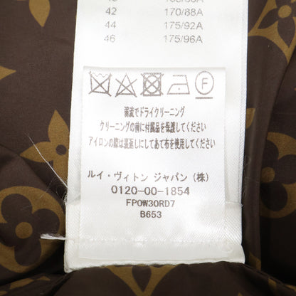 LOUIS VUITTON Officially distributed in Japan, 2023 model 1AF474/RM232W RD7 FPOW30 Monogram Accent Pillow down jacket