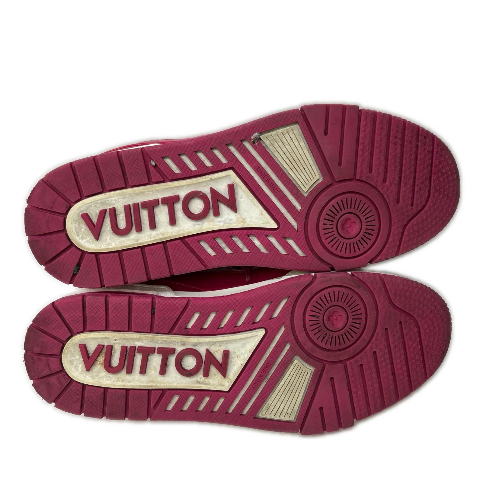 LOUIS VUITTON ルイヴィトン LVトレイナー・ライン レザー スニーカー シューズ