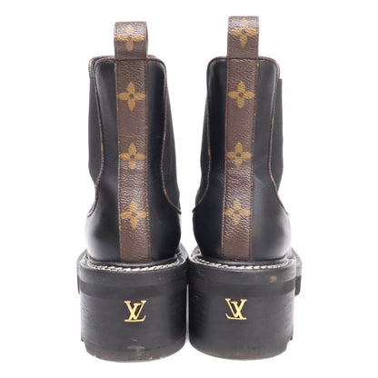 LOUIS VUITTON ルイヴィトン 21年製 LVボブール・ライン アンクルブーツ シューズ