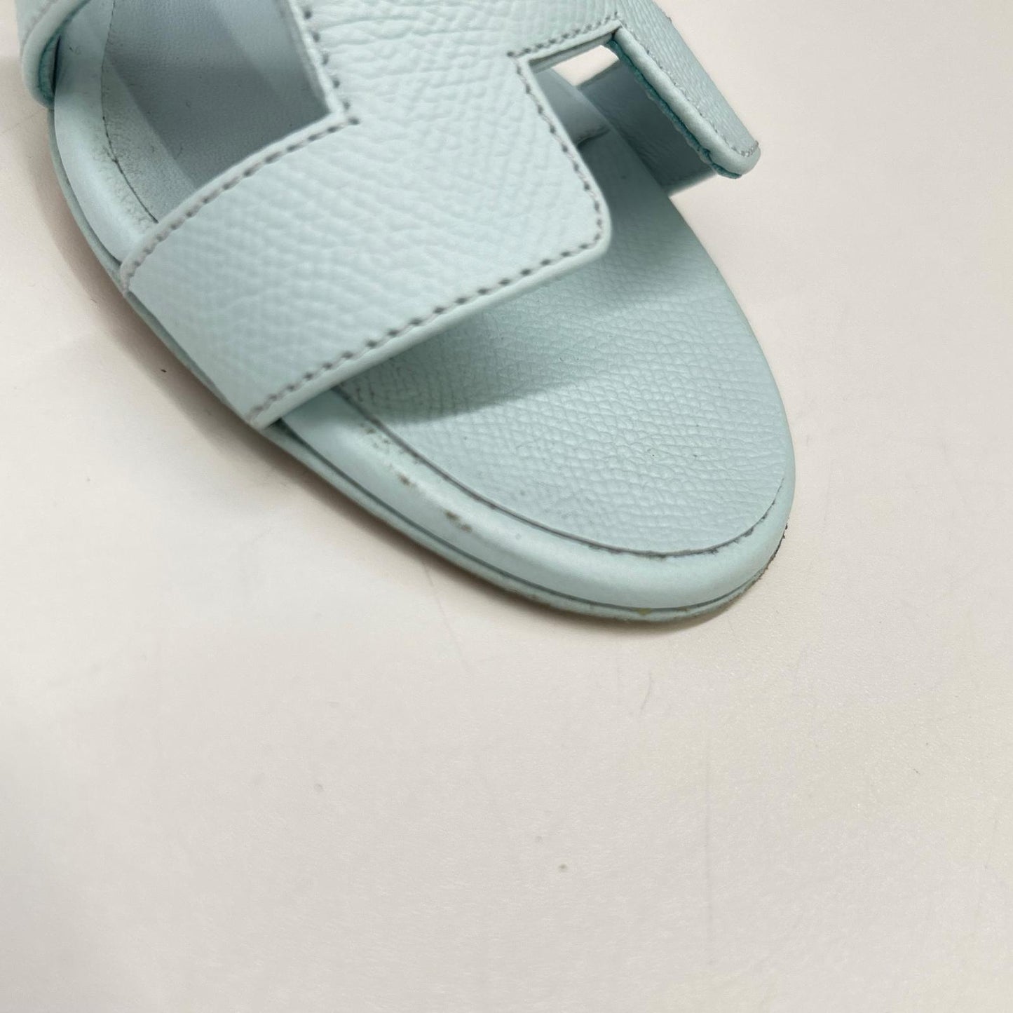 HERMES エルメス オアジス チャンキーヒール サンダル シューズ