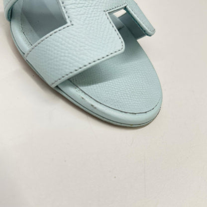 HERMES エルメス オアジス チャンキーヒール サンダル シューズ