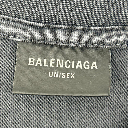 BALENCIAGA バレンシアガ ブラック 764235 I LOVE PARIS Tシャツ トップス