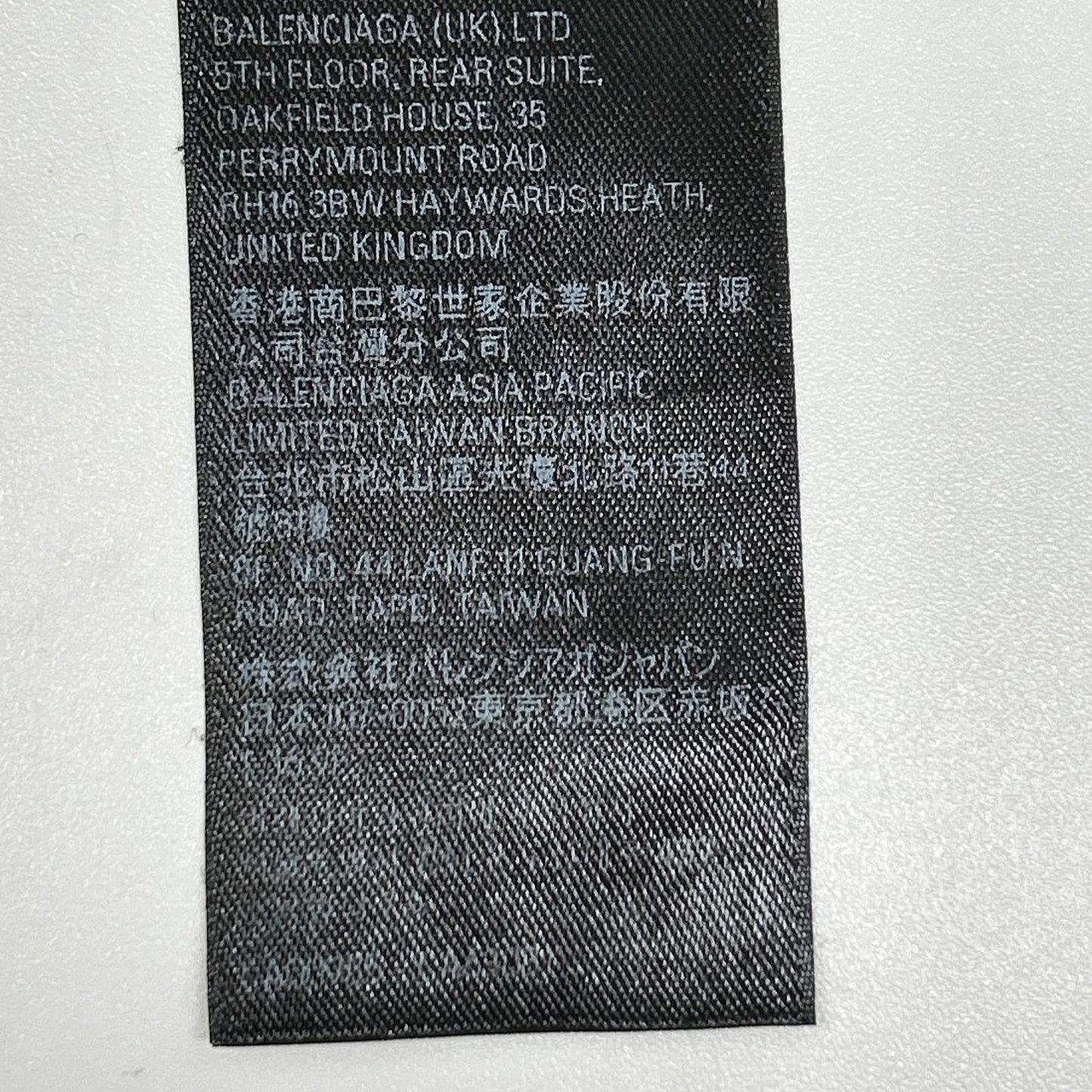 BALENCIAGA バレンシアガ ブラック 764235 I LOVE PARIS Tシャツ トップス