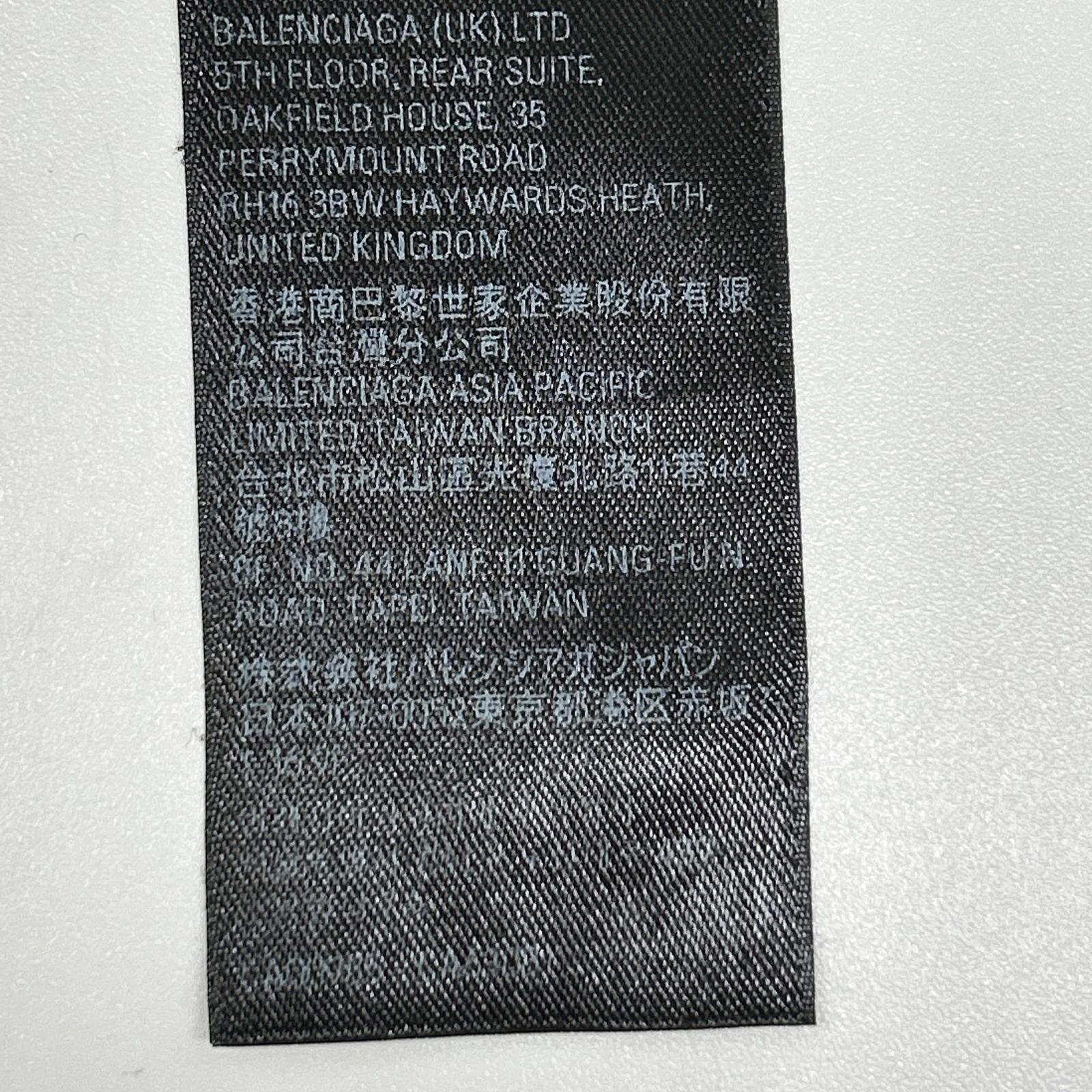 BALENCIAGA バレンシアガ ブラック 764235 I LOVE PARIS Tシャツ トップス