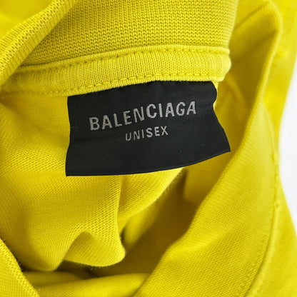 BALENCIAGA バレンシアガ イエロー 739028 DARKWAVE オーバーサイズTシャツ トップス