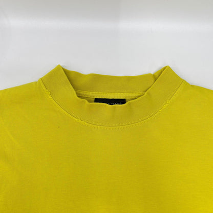 BALENCIAGA バレンシアガ イエロー 739028 DARKWAVE オーバーサイズTシャツ トップス