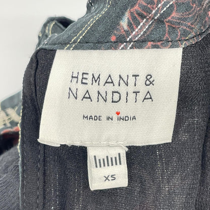 Hemant & Nandita ヘマント＆ナンディータ 花柄 ワンピース ワンピース