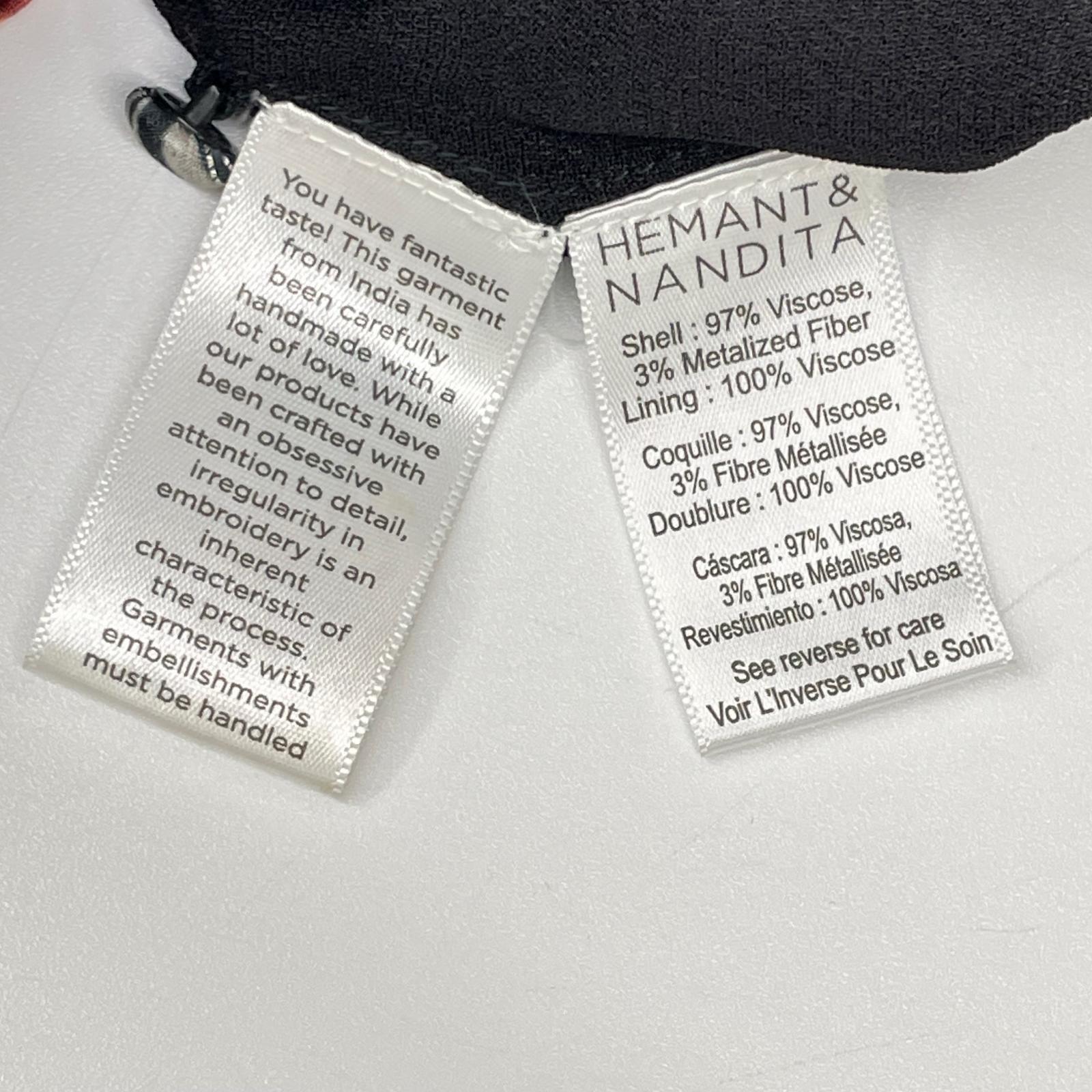 Hemant & Nandita ヘマント＆ナンディータ 花柄 ワンピース ワンピース