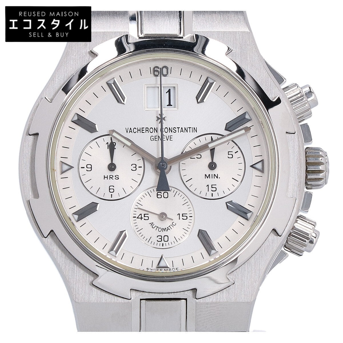 VACHERON CONSTANTIN ヴァシュロンコンスタンタン 仕上げ済み 49140/423A-8790 白文字盤 オーヴァーシーズ クロノグラフ 腕時計