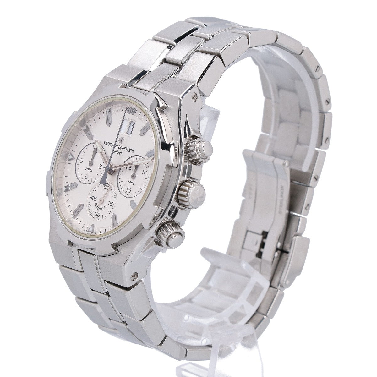 VACHERON CONSTANTIN ヴァシュロンコンスタンタン 仕上げ済み 49140/423A-8790 白文字盤 オーヴァーシーズ クロノグラフ 腕時計