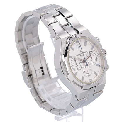 VACHERON CONSTANTIN ヴァシュロンコンスタンタン 仕上げ済み 49140/423A-8790 白文字盤 オーヴァーシーズ クロノグラフ 腕時計