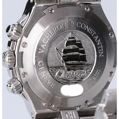 VACHERON CONSTANTIN ヴァシュロンコンスタンタン 仕上げ済み 49140/423A-8790 白文字盤 オーヴァーシーズ クロノグラフ 腕時計