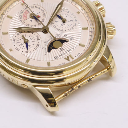 BLANCPAIN ブランパン 新品仕上げ済み 2585A-3342A-53A リミテッドエディション 18K レマン パーペチュアルカレンダー クロノグラフ ムーンフェイズ 自動巻き 腕時計