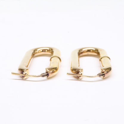 BOTTEGA VENETA ボッテガヴェネタ 707795 VAHU0 8120 Ag925 オーバル フープ ピアス