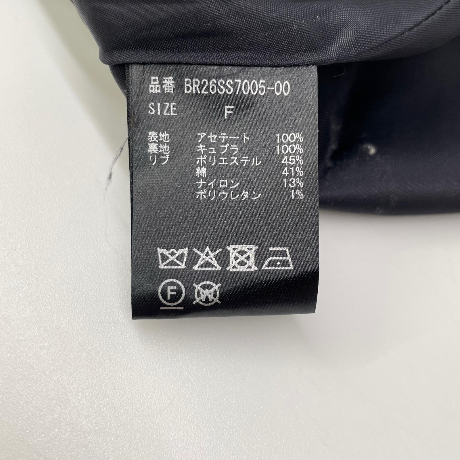 BRILL ブリル BR26SS7005-00 ネイビー トリコスタンドブルゾン ジャケット ジャケット