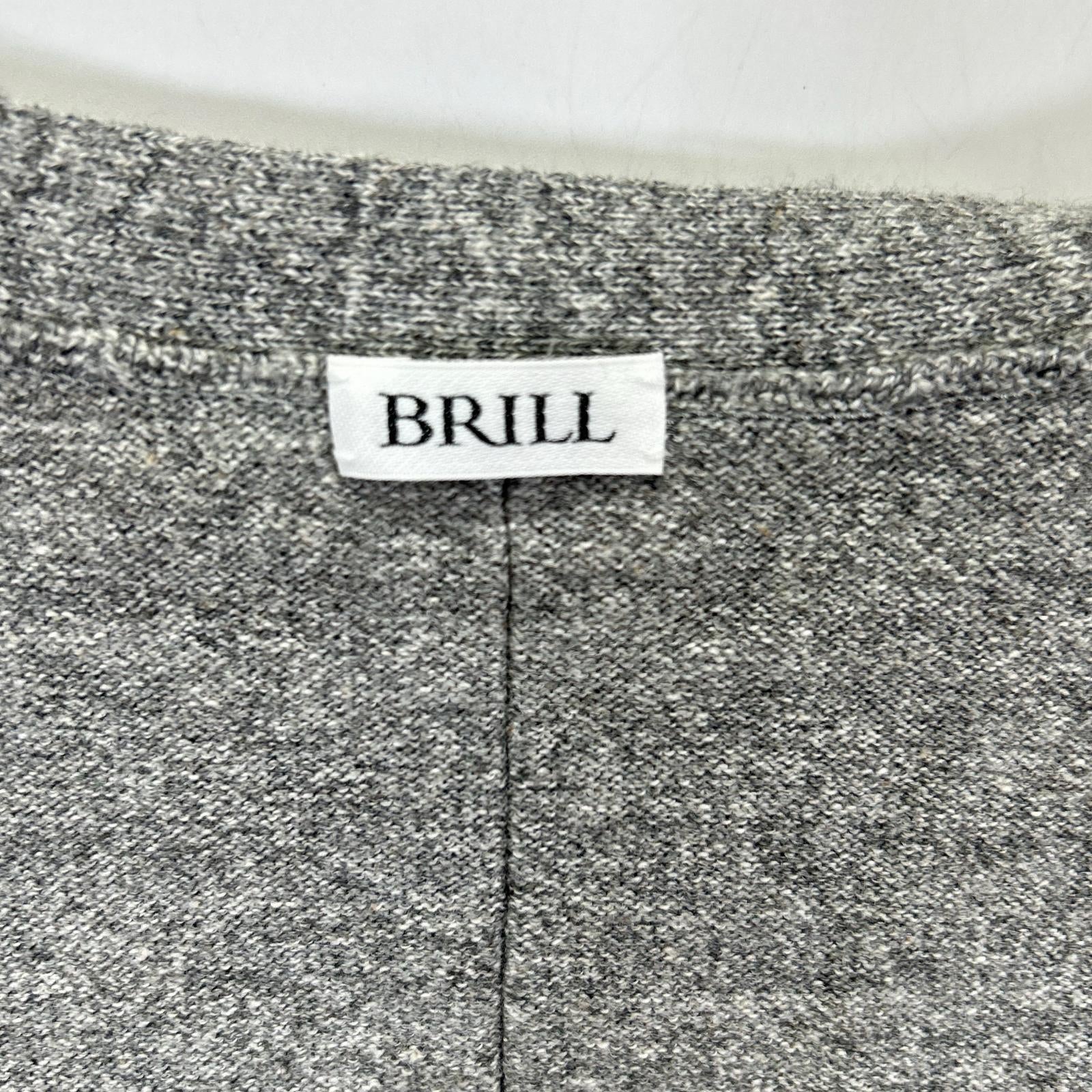 BRILL ブリル R26SS6030 グレー ノースリーブカーディガン ベスト