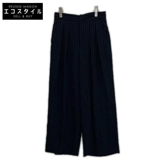 Plage Plage 24-030-922-7140-2-0 Navy Striped Pants Bottoms
