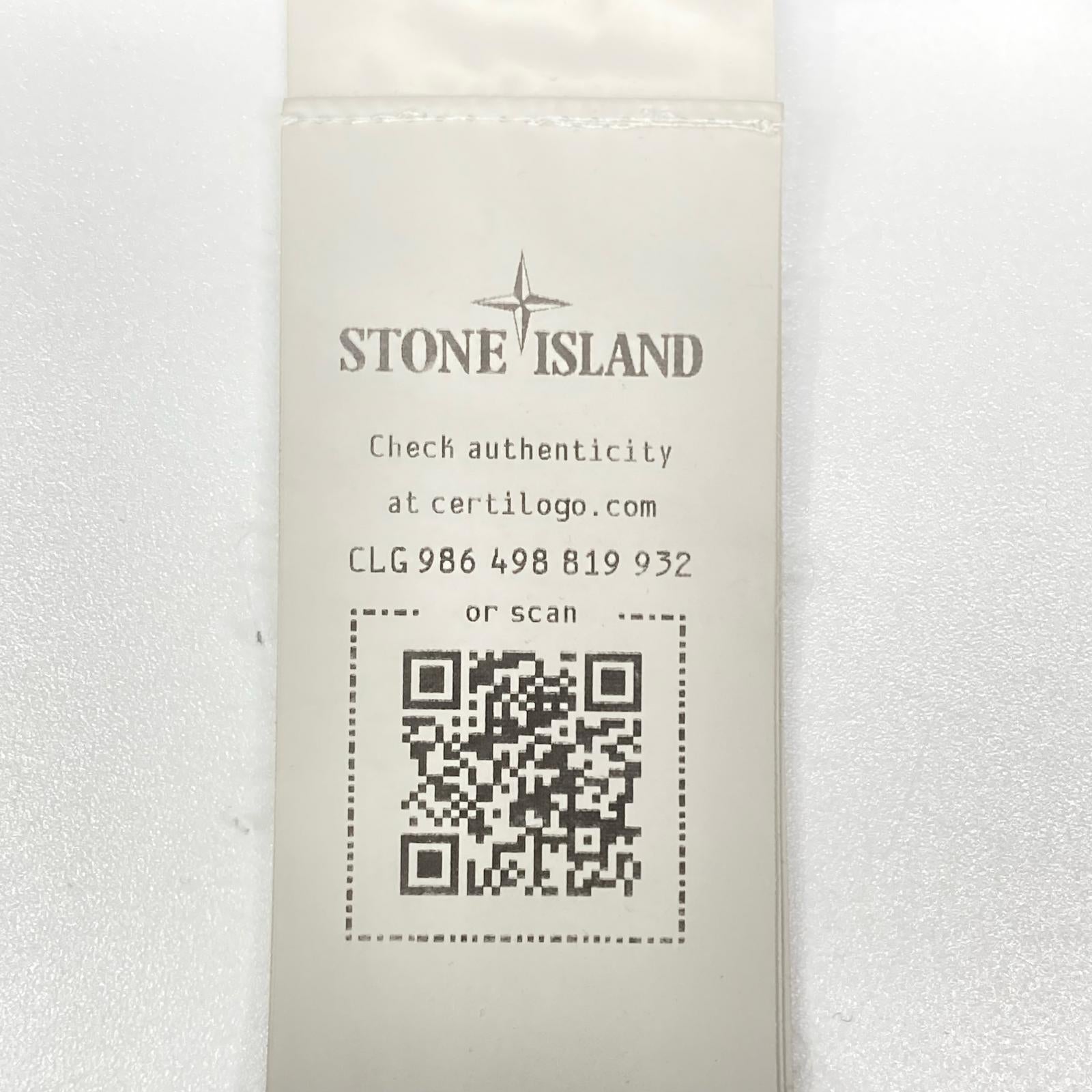STONE ISLAND ストーンアイランド ブラック 791522713 ロゴパッチ 長袖シャツ トップス