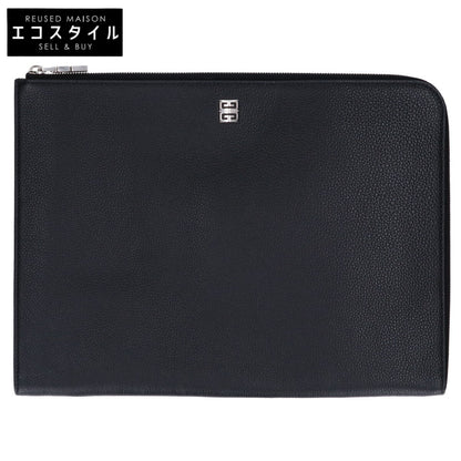 GIVENCHY ジバンシー 【美品】BK609ZK18A レザー クラッチバッグ セカンドバッグ クラッチバッグ