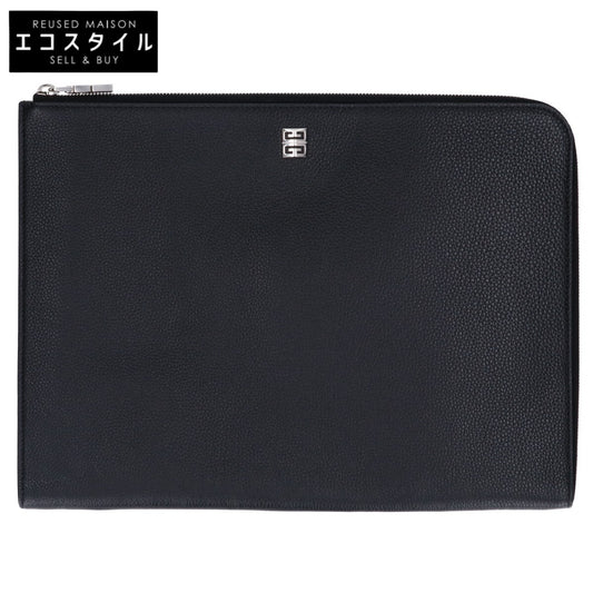 GIVENCHY ジバンシー 【美品】BK609ZK18A レザー クラッチバッグ セカンドバッグ クラッチバッグ