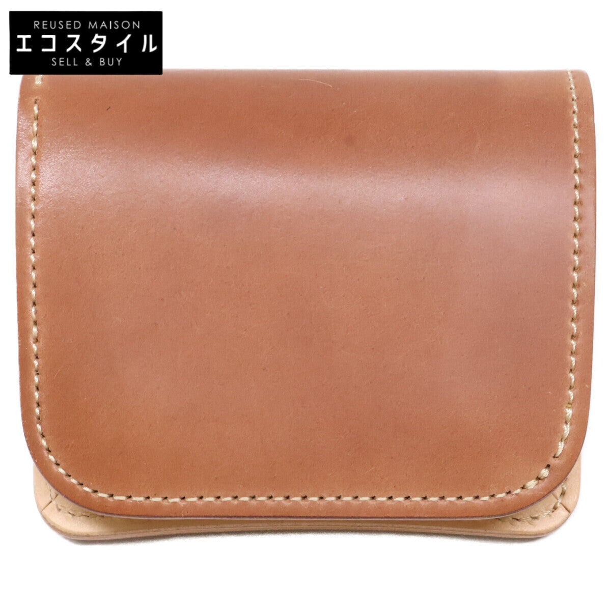 WILDSWANS ワイルドスワンズ 【美品】CSS-CASA HC NTｘSD コードバン/サドルプルアップ 二つ折り財布（小銭入れあり） 二つ折り財布（小銭入れあり）