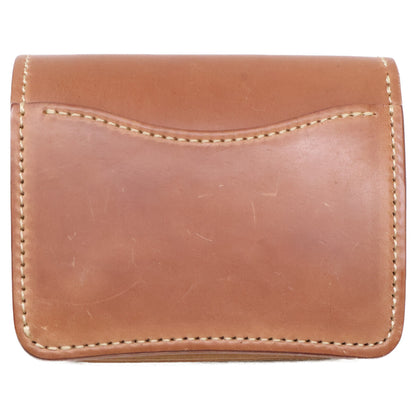 WILDSWANS ワイルドスワンズ 【美品】CSS-CASA HC NTｘSD コードバン/サドルプルアップ 二つ折り財布（小銭入れあり） 二つ折り財布（小銭入れあり）