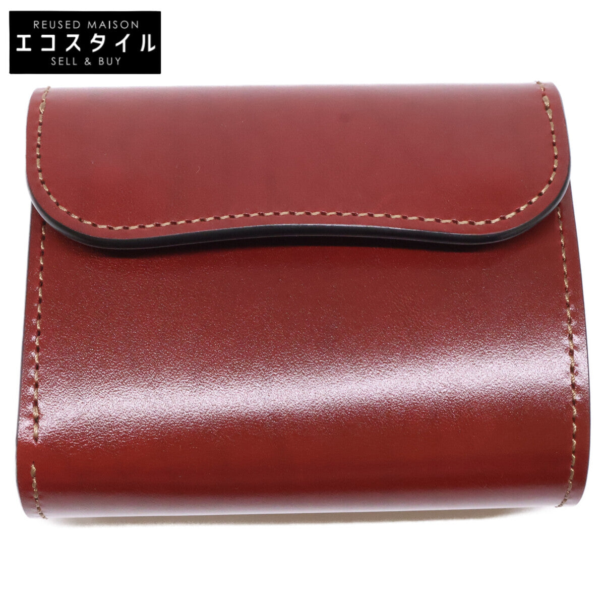 WILDSWANS ワイルドスワンズ 【新品同様】CSS-ENO SD サドルレザー 三つ折り財布（小銭入れあり） 三つ折り財布（小銭入れあり）